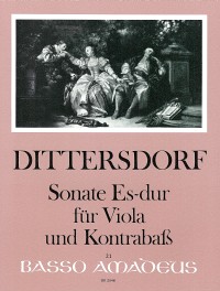 BP 2048 • DITTERSDORF Sonate Es-dur für Viola und Cb.