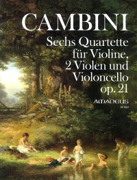 BP 2062 • CAMBINI 6 Quartette op. 21 - Part.u.St.