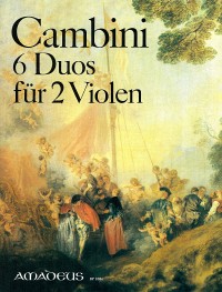 BP 2086 • CAMBINI 6 duos concertants for 2 violas