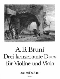 BP 2089 • BRUNI 3 duets for violin and viola op.25/4-6