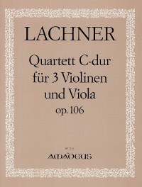 BP 2226 • LACHNER Quartett C-dur op. 106 - 3 Violinen+Viola