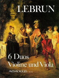 BP 2344 • LEBRUN 6 Duos op. 4 für Violine und Viola