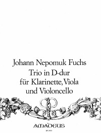 BP 2403 • FUCHS J.N. Trio D-dur für Klarinette,Viola u.Cello
