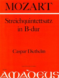 BP 2448 • MOZART String quintet mov. B flat major (Diethelm)