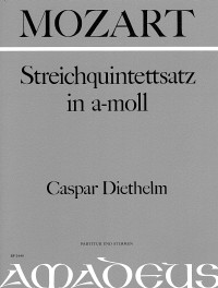 BP 2449 • MOZART Streichquintettsatz a-moll (C.Diethelm)