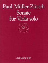 BP 2457 • MÜLLER-ZÜRICH Sonata for viola solo (1979)