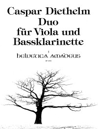 BP 2490 • DIETHELM Duo op. 168 for viola and bassclarinet