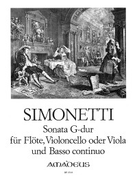BP 2516 • SIMONETTI - Sonata G-dur, op. 5, Nr. 4