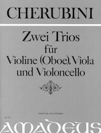 BP 2651 • CHERUBINI 2 String trios - Score & Parts