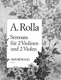 BP 2665 • ROLLA, A. Serenata für 2 Violinen und 2 Violen