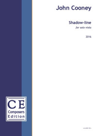 CE-JC2SL1 • COONEY - Shadow-line - Score