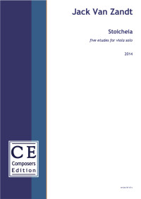 CE-JVZ1S1 • VAN ZANDT - Stoicheia - Score