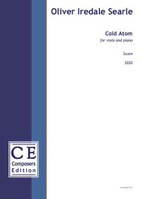 CE-OS1CA1 • SEARLE - Cold Atom - Partitur