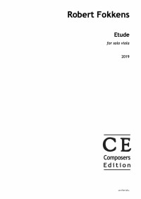 CE-RF1E1 • FOKKENS - Etude - Score