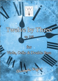 CHW485G • WIGGINS - Twelve By Three - Score and 3 parts