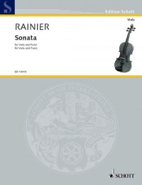 ED 10410 • RAINIER - Sonata - Partitur und Stimme