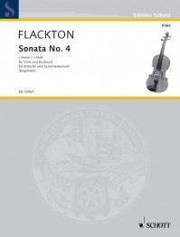 ED 10957 • FLACKTON - Sonata No. 4 - Score and part