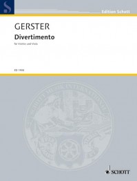 ED 1908 • GERSTER - Divertimento - 2 parts