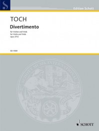 ED 1909 • TOCH - Divertimento - 2 parts