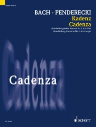 ED 20230 • PENDERECKI - Cadenza - Performance score