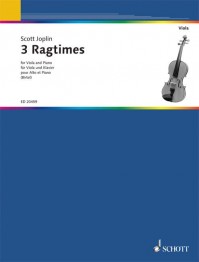 ED 20459 • JOPLIN - Drei Ragtimes - Partitur und Stimme