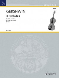 ED 21482 • GERSHWIN - 3 Preludes - Partitur und Stimme