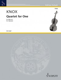 ED 23447 • KNOX - Quartet for One - Part