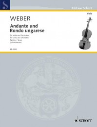 ED 3303 • WEBER - Andante and Rondo ungarese - Score