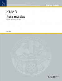 ED 3879 • KNAB - Rosa mystica - Score and part