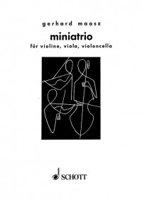 ED 4922 • MAASZ - Miniatrio - Set of parts