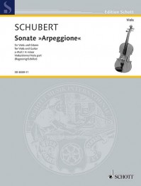 ED 8009-11 • SCHUBERT - Sonate «Arpeggione» - Solo part, viola