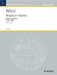 ED 9950 • WILLI - Kairos im Kronos 1756 / 1956 - Score and p