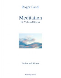 FAE009 • FAEDI - Meditation - Score & parts