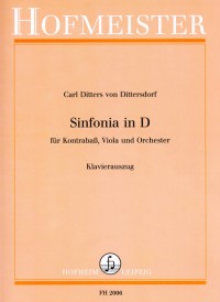 FH 2006 • DITTERSDORF - Sinfonia concertante - Klavierauszug