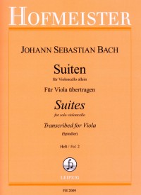 FH 2009 • BACH - Suiten für Violoncello. Für Viola übertrage