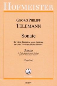 FH 2079 • TELEMANN - Sonate - Stimme