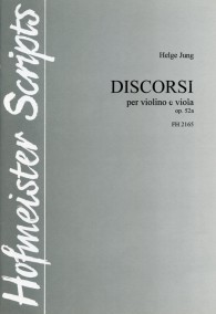 FH 2165 • JUNG - Discorsi, op. 52a - Parts