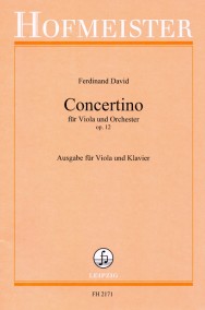 FH 2171 • DAVID - Concertino - Klavierauszug