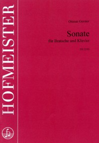 FH 2191 • GERSTER - Sonate - Partitur und Stimme