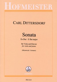 FH 3115 • DITTERSDORF - Sonata - Score and part
