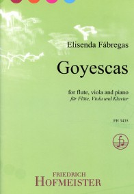 FH 3435 • FÁBREGAS - Goyescas - Partitur und Stimme