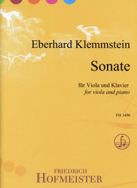 FH 3496 • KLEMMSTEIN - Sonata - Score and part