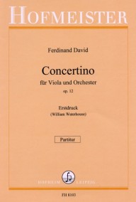 FH 8103 • DAVID - Concertino - Partitur - Erstdruck Orcheste