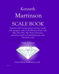 GPL 105 • MARTINSON - Scale Book, Viola Edition - Partitur
