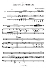 LFP001 • FLETA PASCUAL - Fantasia Mozartiana - Partitur