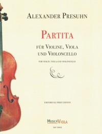 M4V 53002 • PRESUHN - Partita - für Violine, Bratsche & Cello