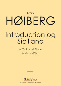M4V-1015 • HOIBERG - Introduction og Siciliano - Score and pa