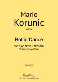 M4V-1026 • KORUNIC - Bottle Dance - Partitur und Stimme DOW