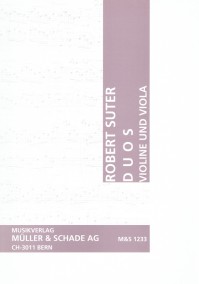 MS 1233 • SUTER - Duos (5 Sätze) - Partitur