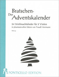 PON 1031 • HERRMANN - Der Bratschen-Adventskalender - Partitu